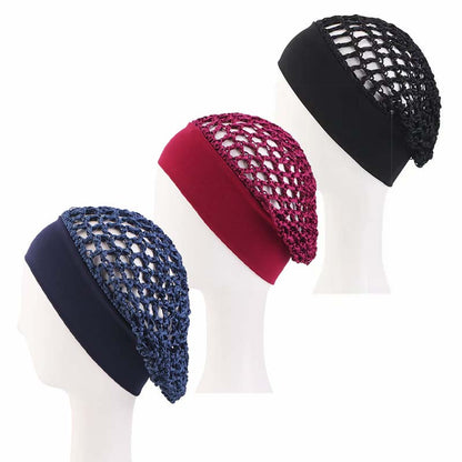 🌿 Gentle on Hair & Scalp! Breathable Elastic Mesh Hair Net Cap 🎀