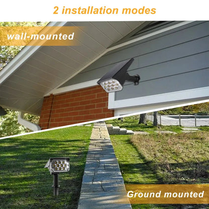 Adjustable LED Durable Solar Garden Spot Lights