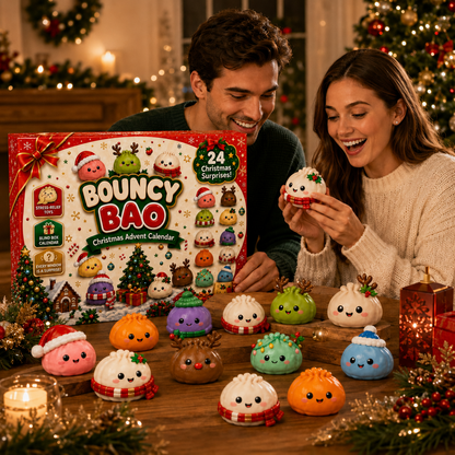 🎅2026 Christmas Squishy Advent Calendar - 24 Days Dumpling Squishies Toys