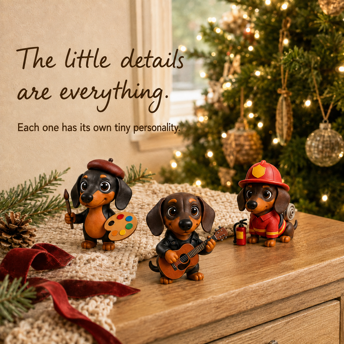 🎄HOT SALE 49% OFF🐾 2026 Dachshund Advent Calendar 🐶✨