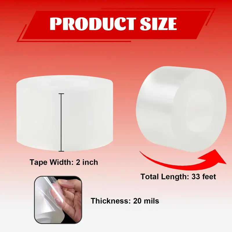 Clear Window Sealing Tape – Waterproof, Draftproof & Easy to Remove ...