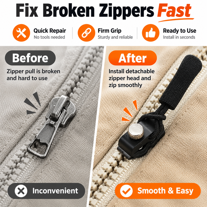 🔥 Zipper Repair Kit