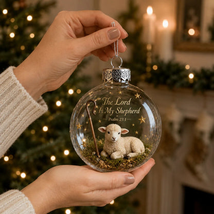 ✨ Psalms Scripture Christmas Ornament – Perfect Christmas Tree Decorations