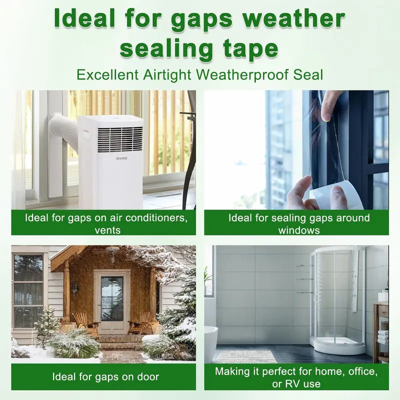 Clear Window Sealing Tape – Waterproof, Draftproof & Easy to Remove ...