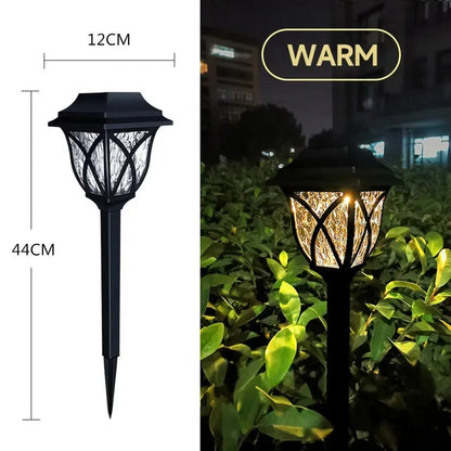 Solar LED Warm Light Lawn Lights