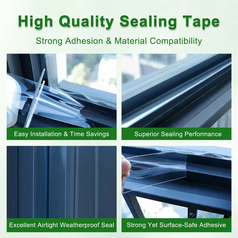 Clear Window Sealing Tape – Waterproof, Draftproof & Easy to Remove ...