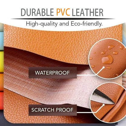 Self-Adhesive Leather Repair Patch Tape for Sofas & Car Seats