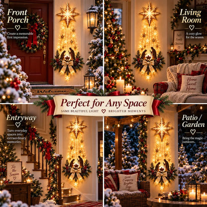 ✝️✝️ Bethlehem Star Nativity Wall Light – A Little Holy Night Magic, Right on Your Wall ✨