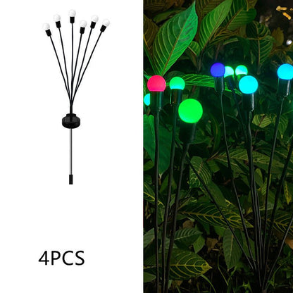 Flickering Firefly LED Solar Garden Glow Light