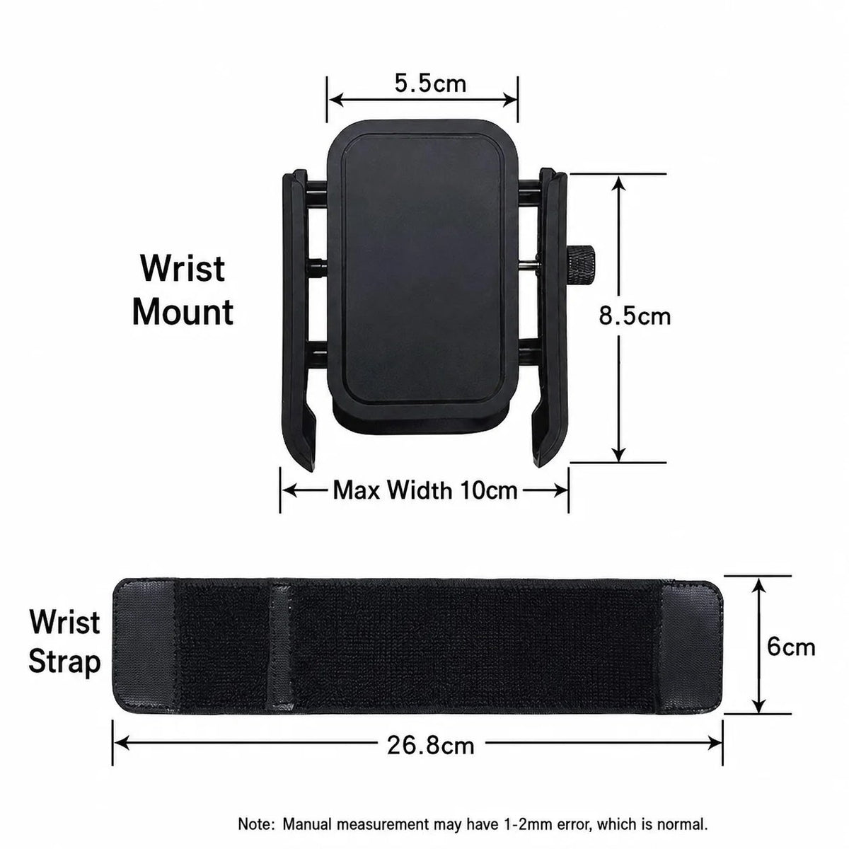 📱 360° Rotating Wrist & Arm Phone Holder – Hands-Free Sports Mount