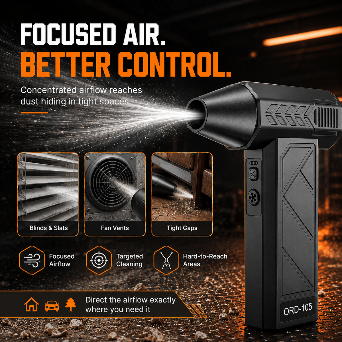 🏆1 BestSelling🏆Mini Powerful Turbo Fan, Jet Blower 130,000 RPM High Speed Spinning