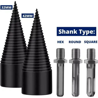 🥳2026 HOT SALE🥳💞50K+ SOLD!🔧✅Durable Drill Set Makes Quick Work of Logs. 🛠️⚡