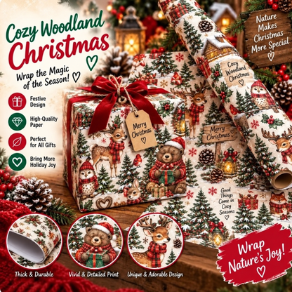 🎁 3M Premium Christmas Wrapping Paper Rolls