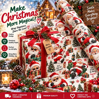 🎁 3M Premium Christmas Wrapping Paper Rolls