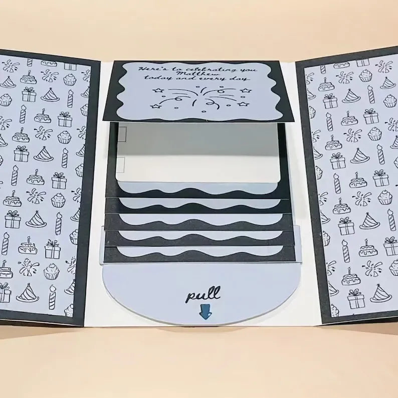 ⏰LAST DAY 50% OFF - 2026 New🎅🎁 Waterfall Christmas Gift Card Booklet 💳✨