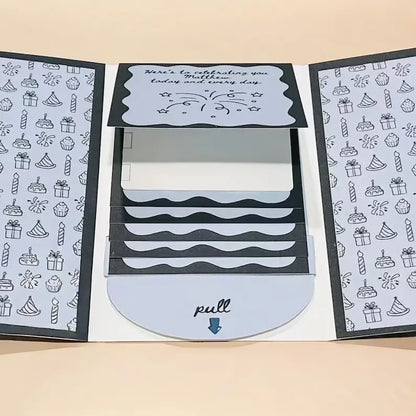 ⏰LAST DAY 50% OFF - 2026 New🎅🎁 Waterfall Christmas Gift Card Booklet 💳✨