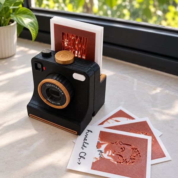 ⭐One-Touch Latte Art Camera – 3D Coffee Stencil Printer Kit for Custom Drink Designs