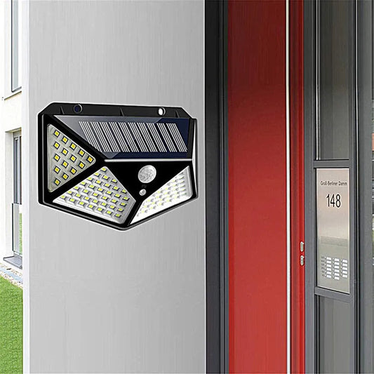 Solar Powered Waterproof LED Motion Sensor Lights