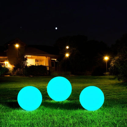 Color-Changing Solar LED Globes
