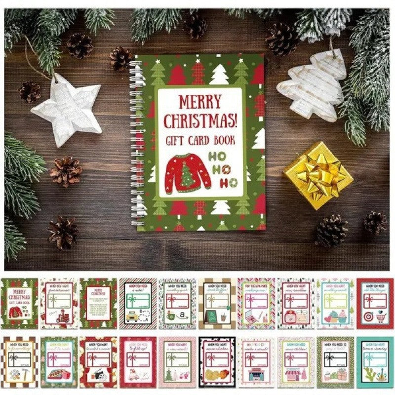 🔥 LIMITED-TIME 50% OFF — 🎅🏼Christmas Gift Card Book📚