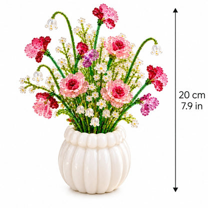 🌷DIY Beaded Wildflower Bouquet Kit – Create Your Own Floral Masterpiece