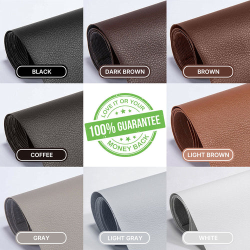 Self-Adhesive Leather Repair Patch Tape for Sofas & Car Seats
