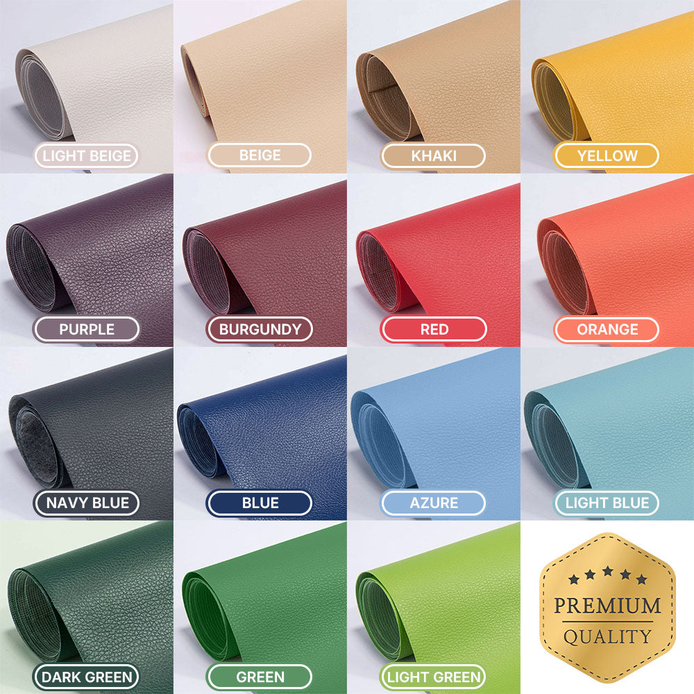 Self-Adhesive Leather Repair Patch Tape for Sofas & Car Seats