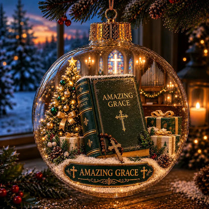 ✝️ Light-Up Christian Faith Christmas Ornament | 12 Glowing Faith-Inspired Designs for Trees, Mantels & Meaningful Gifts 🎄