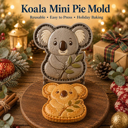 ⏳ Last Day 49% OFF – 🐾 8-Design Animal Mini Pie Mold Collection | Reusable Embossed Molds for Shaping Detailed Highland Cow, Hummingbird, Eagle, Koala & More 🥧✨