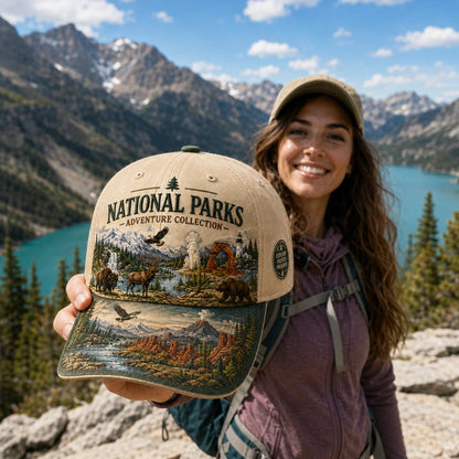 🇺🇸 Last Day Promo: 49% OFF - 🏞️National Park Adventure  Cap