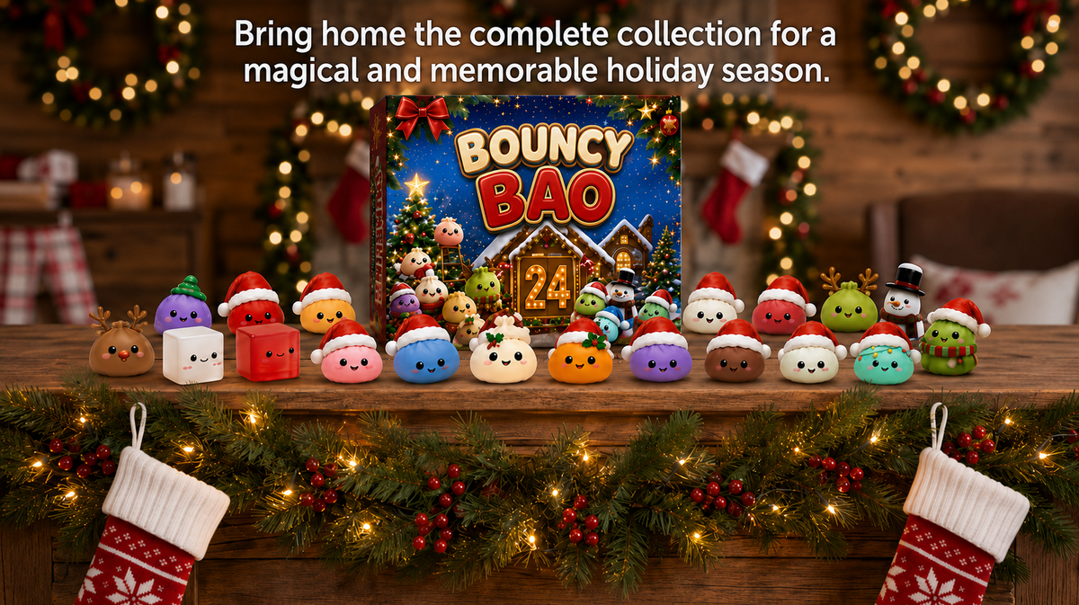 🎅2026 Christmas Squishy Advent Calendar - 24 Days Dumpling Squishies Toys