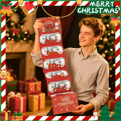 🏆Flash Sale⚡ 50K+ SOLD! Almost Gone-🎅💸Christmas Cash Gift Envelope – A creative way to give cash this Christmas!