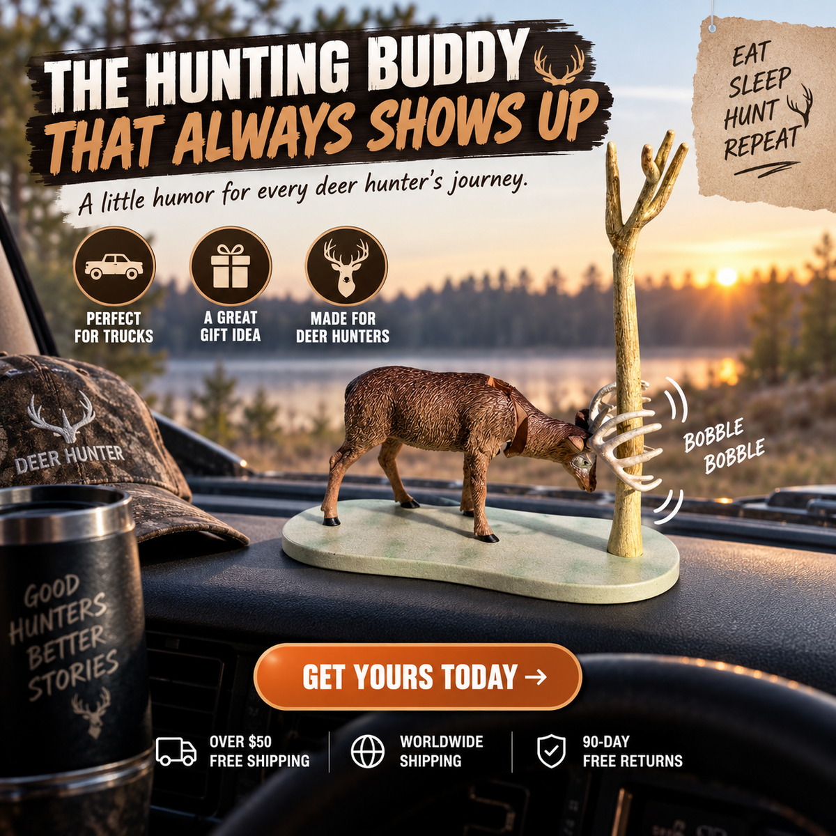 🔥Last Day 50% OFF - BUCK RUB BOBBLE