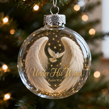 ✨ Psalms Scripture Christmas Ornament – Perfect Christmas Tree Decorations