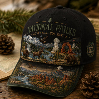 🇺🇸 Last Day Promo: 49% OFF - 🏞️National Park Adventure  Cap