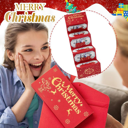🏆Flash Sale⚡ 50K+ SOLD! Almost Gone-🎅💸Christmas Cash Gift Envelope – A creative way to give cash this Christmas!