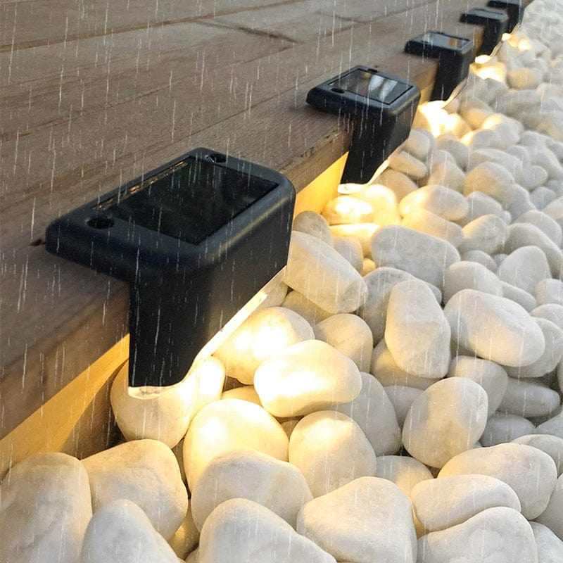 Outdoor LED Solar Powered Waterproof Stair and Garden Light