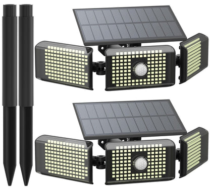 SolarGuard Wide LED Motion Landscape Light