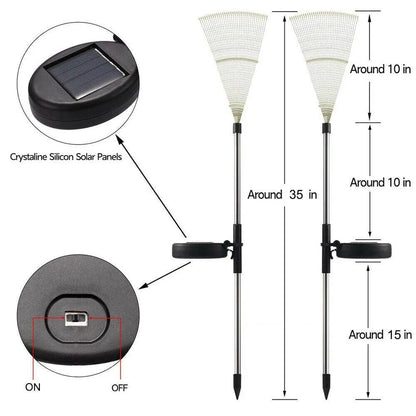 Solar Outdoor Waterproof Yard Fireworks Light