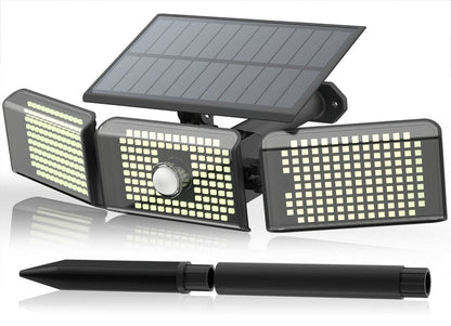 SolarGuard Wide LED Motion Landscape Light