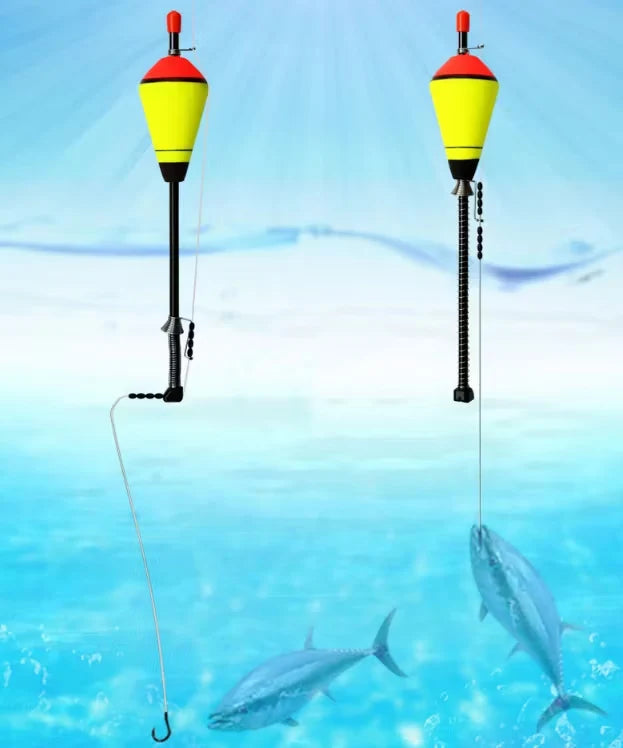 HookSnap luminous fishing float glowing in darkness