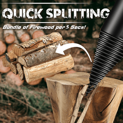 🥳2026 HOT SALE🥳💞50K+ SOLD!🔧✅Durable Drill Set Makes Quick Work of Logs. 🛠️⚡
