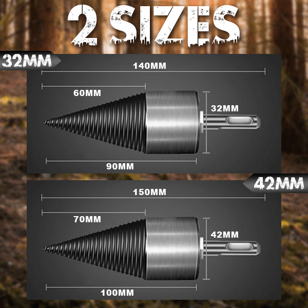🥳2026 HOT SALE🥳💞50K+ SOLD!🔧✅Durable Drill Set Makes Quick Work of Logs. 🛠️⚡