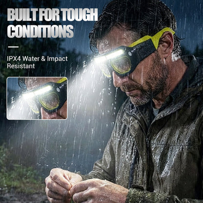 📢📢49 % OFF !!✨Rechargeable LED Glasses Headlamp