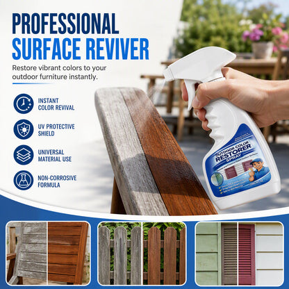 🥳2026 HOT SALE🥳💞50K+ SOLD! ☀️🛡️ 49% OFF! All-Season Wood Restorer – Penetrates deep to restore colour & creates protective shield against UV & moisture. Keep your garden furniture looking new! 🌳💪