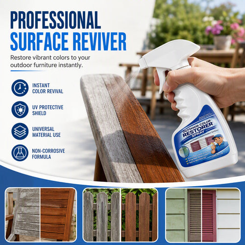 🥳2026 HOT SALE🥳💞50K+ SOLD! ☀️🛡️ 49% OFF! All-Season Wood Restorer – Penetrates deep to restore colour & creates protective shield against UV & moisture. Keep your garden furniture looking new! 🌳💪