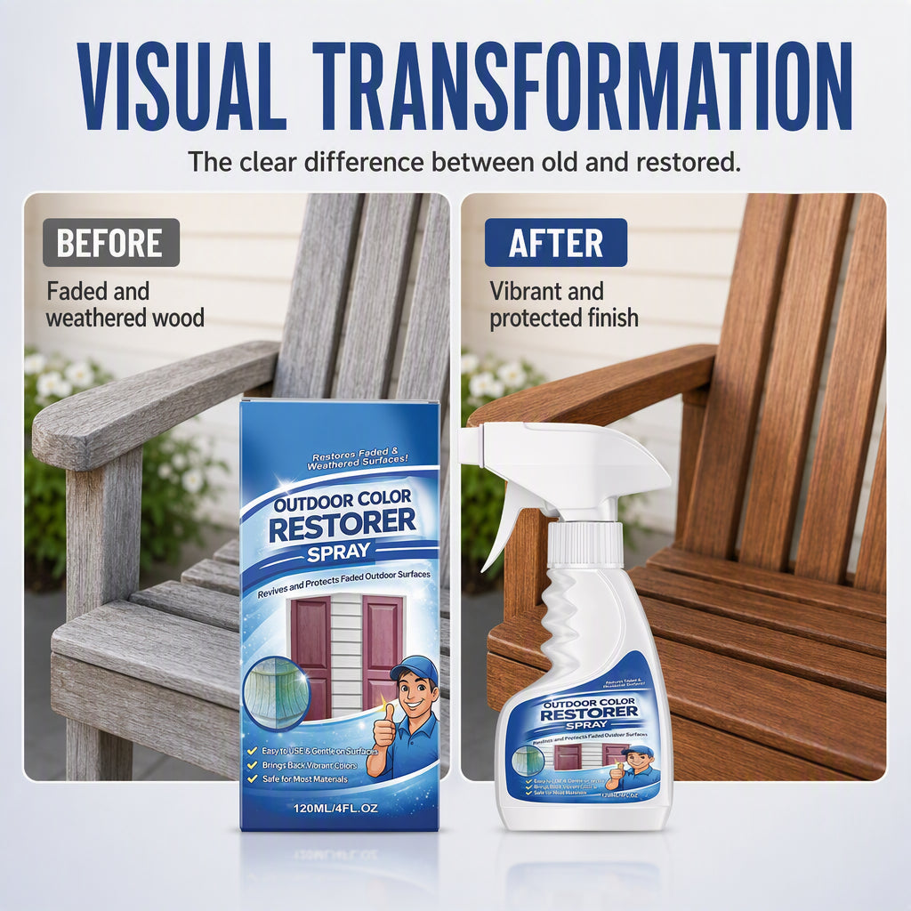 🥳2026 HOT SALE🥳💞50K+ SOLD! ☀️🛡️ 49% OFF! All-Season Wood Restorer – Penetrates deep to restore colour & creates protective shield against UV & moisture. Keep your garden furniture looking new! 🌳💪