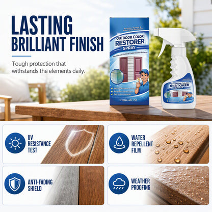 🥳2026 HOT SALE🥳💞50K+ SOLD! ☀️🛡️ 49% OFF! All-Season Wood Restorer – Penetrates deep to restore colour & creates protective shield against UV & moisture. Keep your garden furniture looking new! 🌳💪