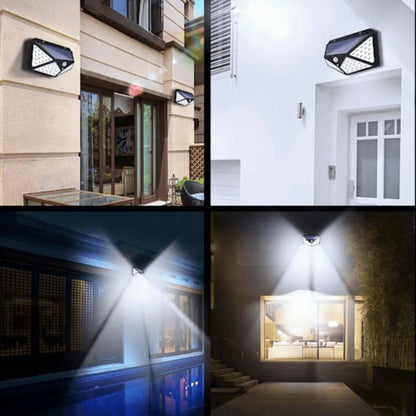 Solar Powered Waterproof LED Motion Sensor Lights