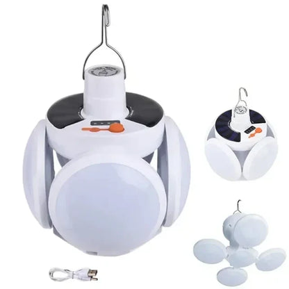 Portable Lightweight LED Bulb Folding Solar Light